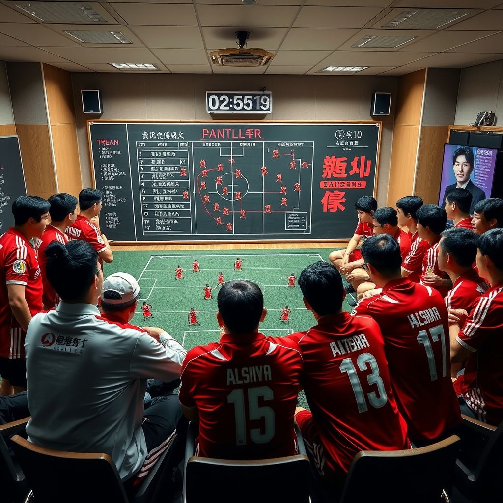 开云体育-鹿岛鹿角赛前战术会议，细节决定比赛胜负