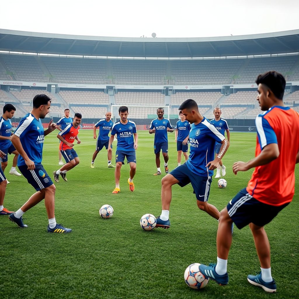 开云APP-阿尔希拉尔外援训练成果显著，力拼强队