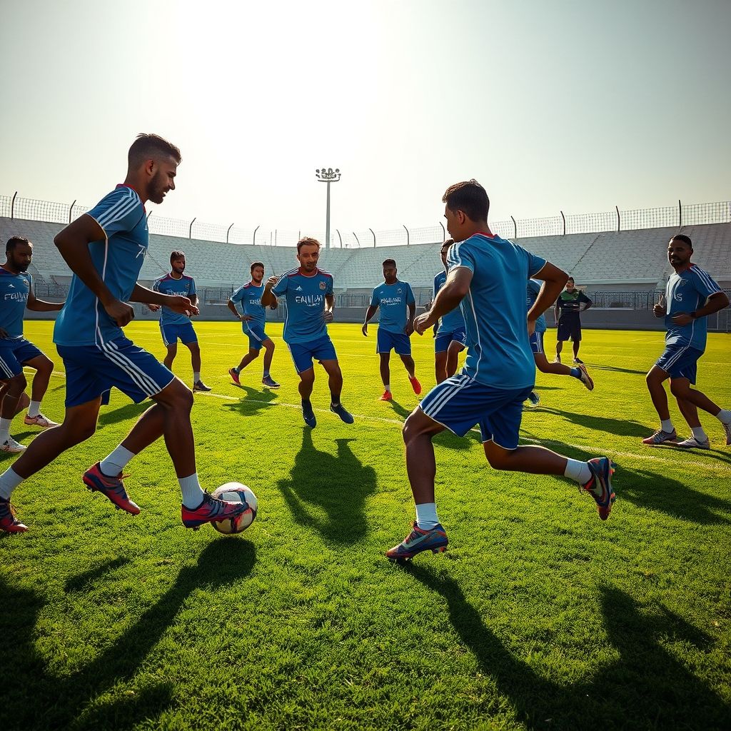 开云体育下载-阿尔希拉尔外援训练成果显著，力拼强队