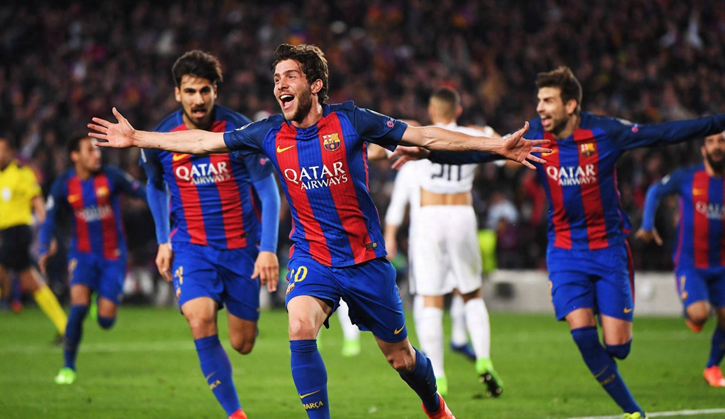 巴塞罗那完胜曼联，顺利晋级半决赛！