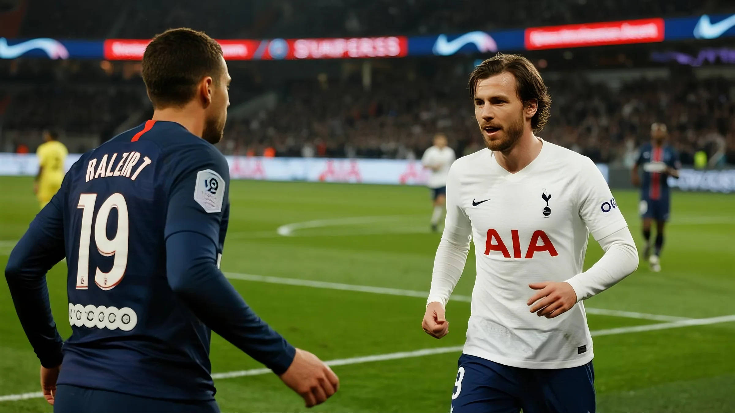 关于巴黎圣日耳曼引进英格兰国脚中场的信息